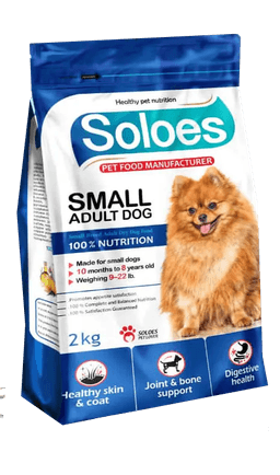 Soloes Dry Food for Adult Small Breed Dogs