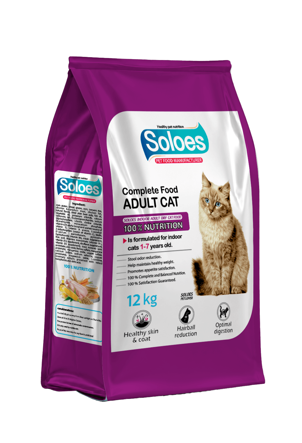Soloes Adult Dry Cat Food