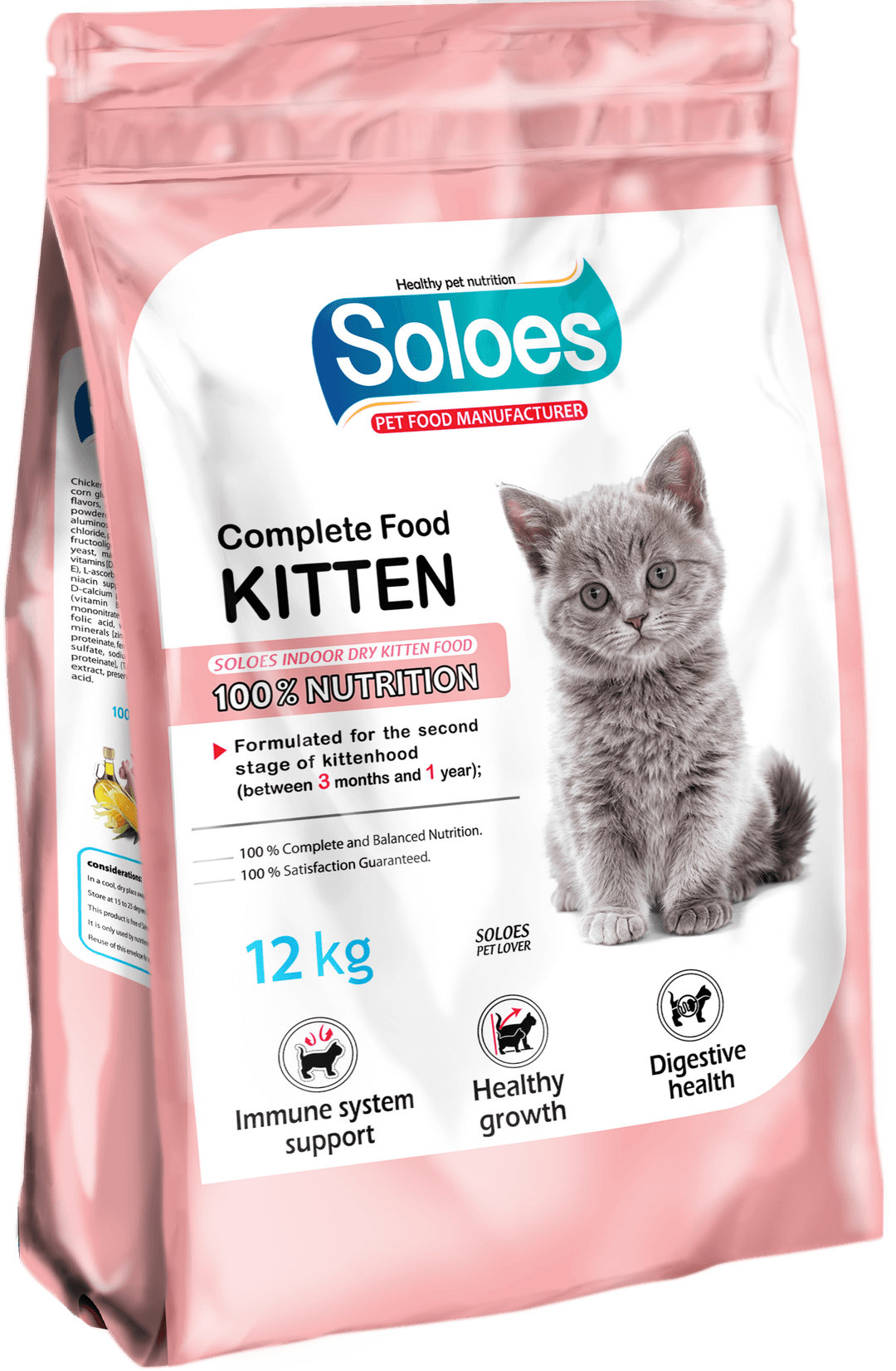 Soloes Dry Pet Food for Kittens