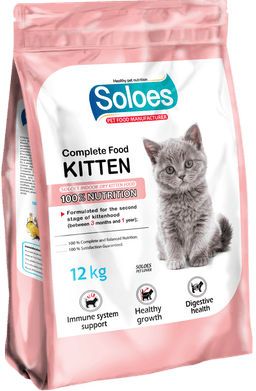 Soloes Dry Pet Food for Kittens