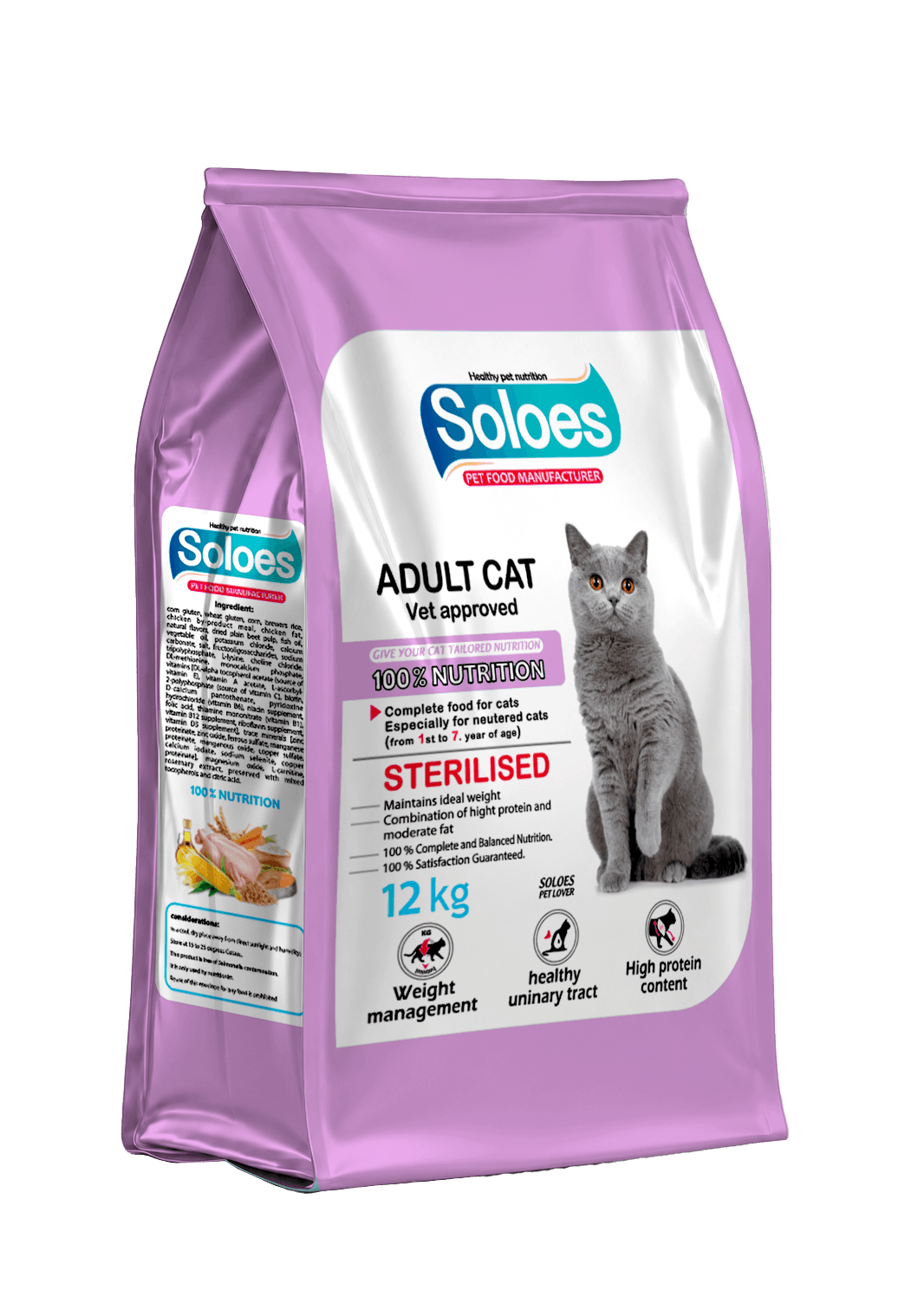 Soloes Pet Food for Adult Sterilized Cat
