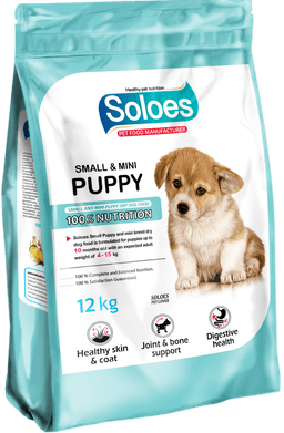 Soloes Small Puppy Dry Food for Puppies