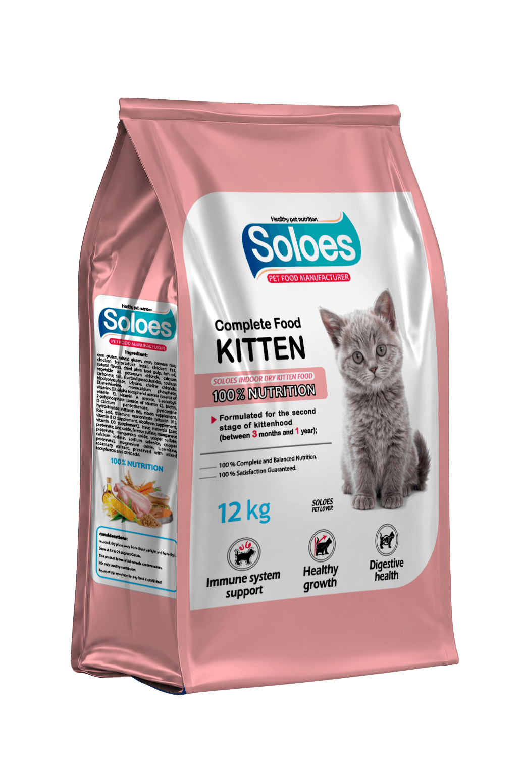 Soloes Dry Pet Food for Kittens