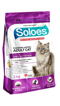 Soloes Indoor Adult Dry Cat Food