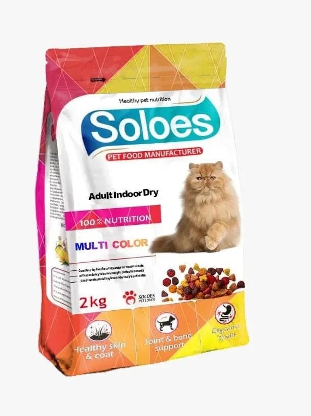 Dry Food for Cats - Multi Color Soloes