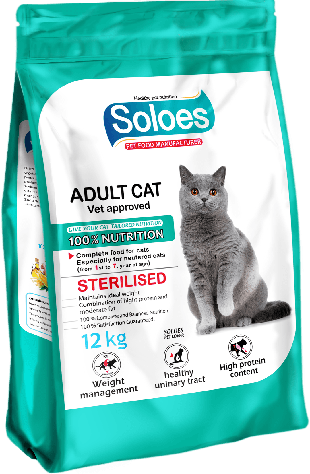Soloes Pet Food for Adult Sterilized Cat